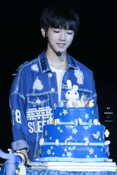 王俊凯 2015.9.19十六岁生日会 cr logo