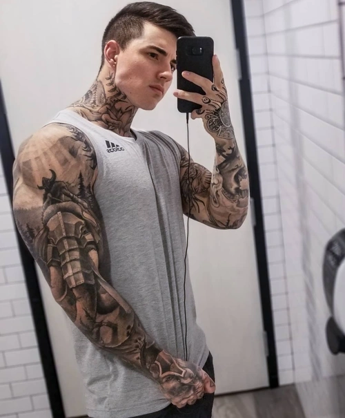 超帅纹身帅哥写真燃爆你的视觉神经3