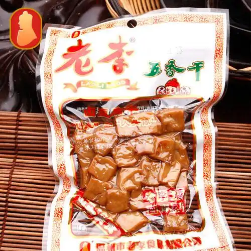 老李食品五香干卤豆干豆腐干70g 小包装小吃零食即食豆干制品