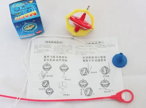 创意魔术闪光陀螺 益智闪光智力星陀螺