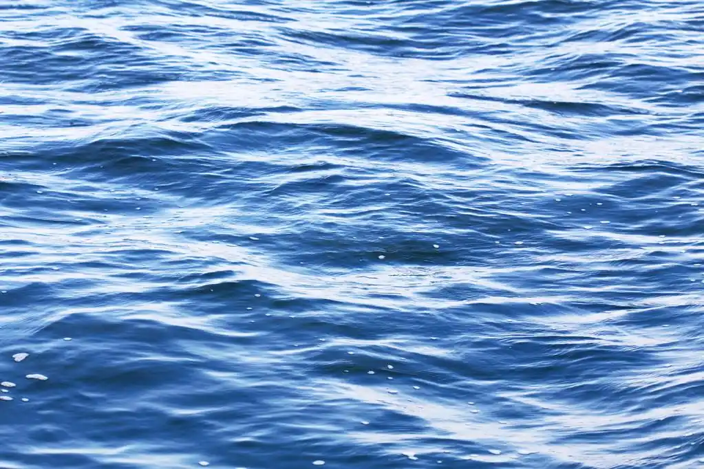 1.海,波纹水表面纹理在海面背景