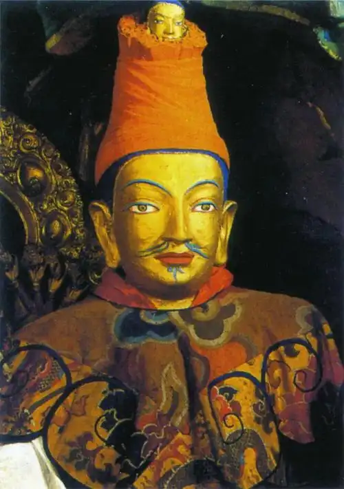 12岁的松赞干布继位但不幸在贵族叛乱中被毒杀势力扩张到拉萨河流域