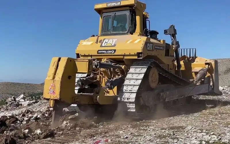 卡特彼勒 d9r 推土机 - mmc_哔哩哔哩_bilibili