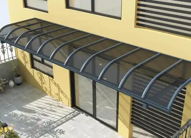 大门窗户铝合金雨棚