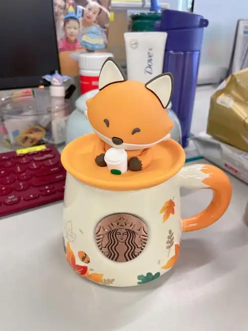 颜值即正义starbucks狐狸杯