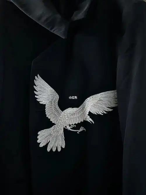 yohji yamamoto 11aw 刺绣乌鸦