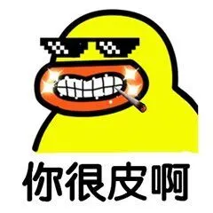 表情包社会我鸭哥系列 你很皮啊