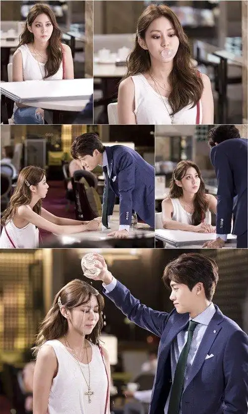 《上流社会》u-ie吹泡泡,却遭朴炯植的水洗礼?