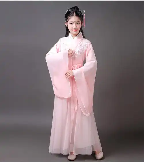 古装汉服儿童仙女飘逸公主超仙服装女童古风小女孩中国风襦裙秋季