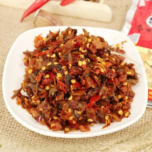 老干妈香辣菜贵州风味特产辣椒香辣菜拌饭下饭菜榨菜咸菜60g10包