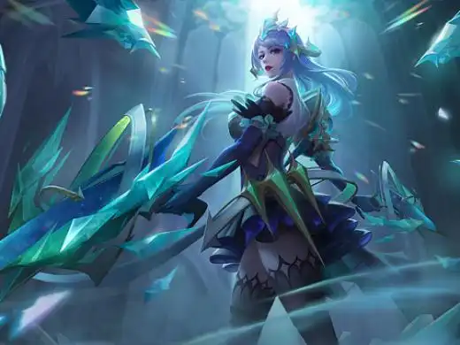 王者荣耀-虞姬-启明星使-贵族v8限定皮肤-同人