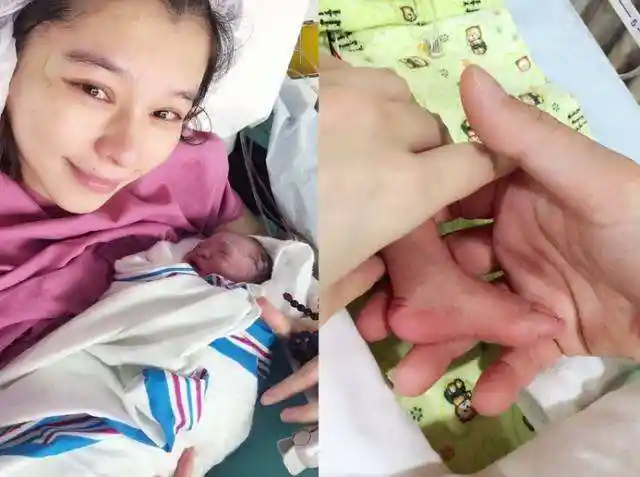徐若瑄范玮琪这些高龄产妇生个孩子太费劲了,看看年轻的angelababy