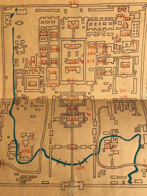 故宫四时,纸笔留痕.-77