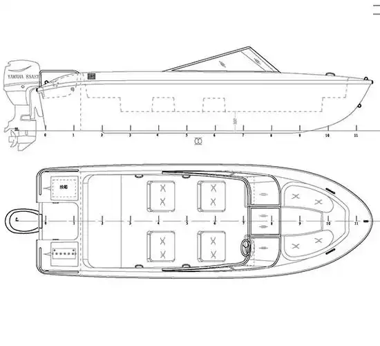 休闲娱乐巡逻执法快艇