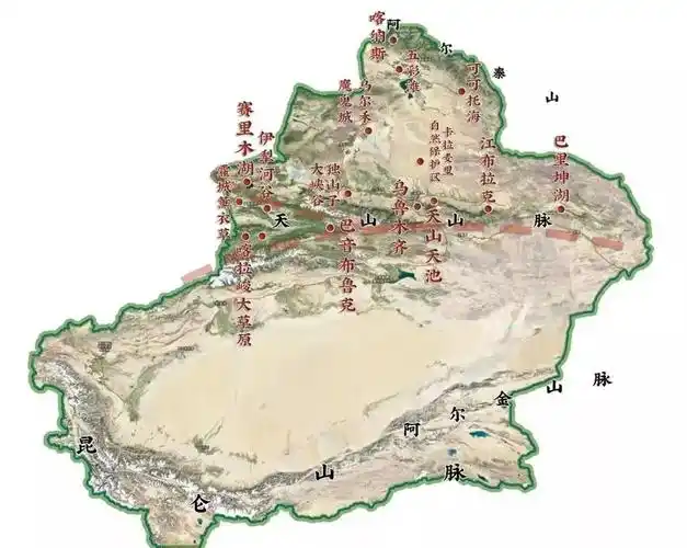 原创新疆有座山,叫天山;新疆有无数座山,还叫天山