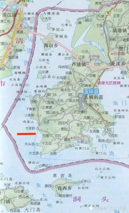 浙江省有一个绝佳的深水港就是台州玉环市的大麦屿港