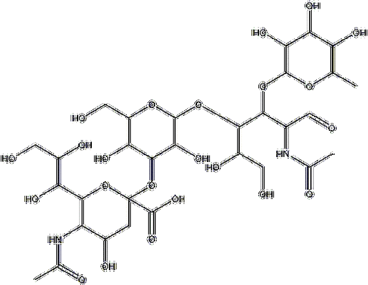 3-路易斯寡糖-x四糖结构式