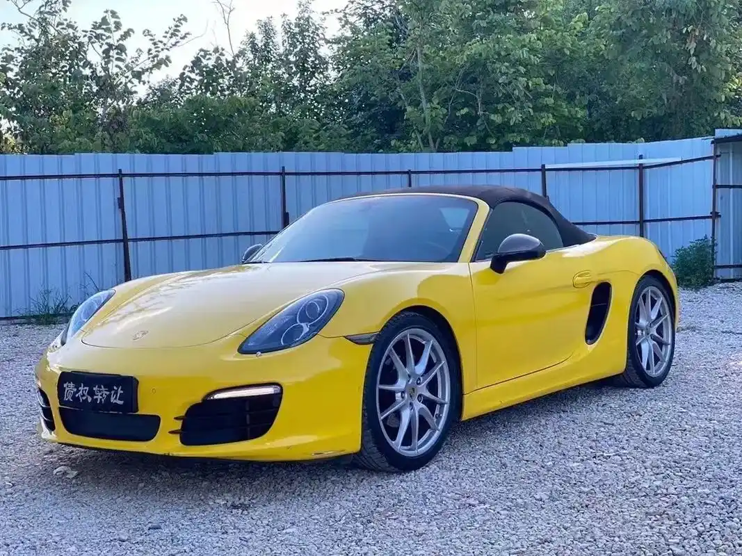 保时捷软顶敞篷跑车.质押权转让,不过户23.99万 准16年 - 抖音