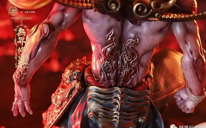 肌肉与铠甲融为一体来看极客模玩的无界修罗