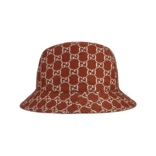 【gucci古驰 帽子】【国内现货】gucci/古驰 20新款 gg金银丝线渔夫帽