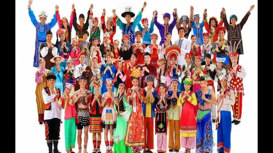 中华人民共和国56个民族大团结民俗大全锦集