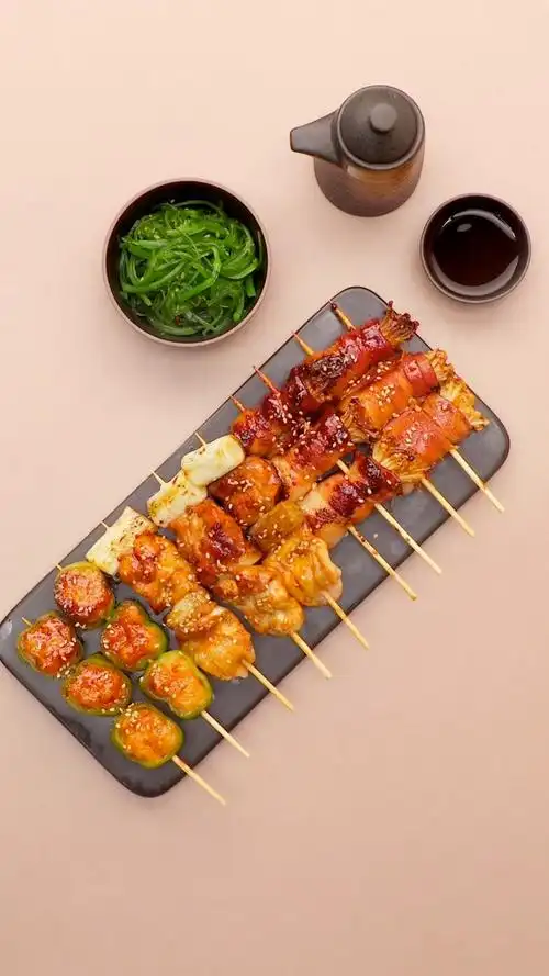 平底锅日式烤串