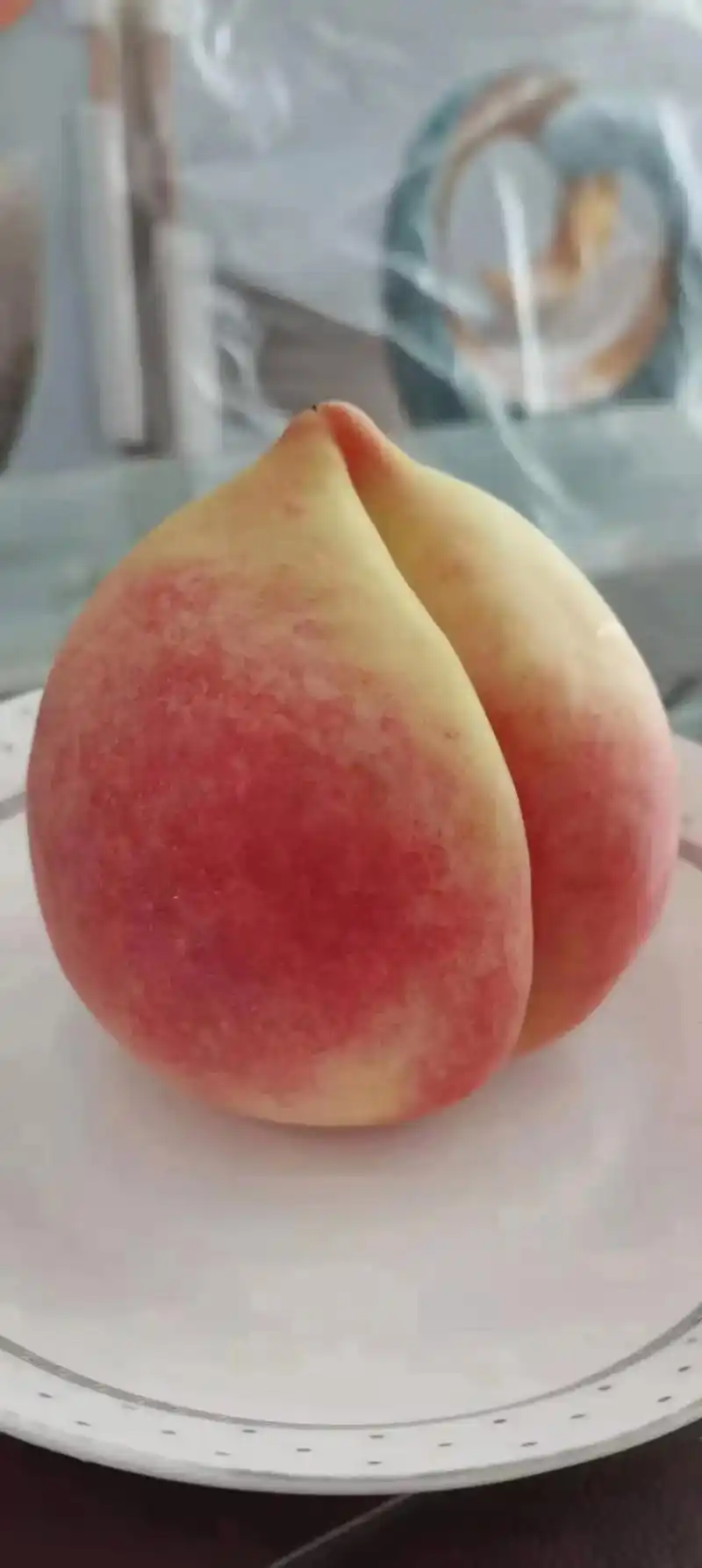 深州大蜜桃!最好的蜜桃,不在市场,更不在超市,而是在你下 - 抖音