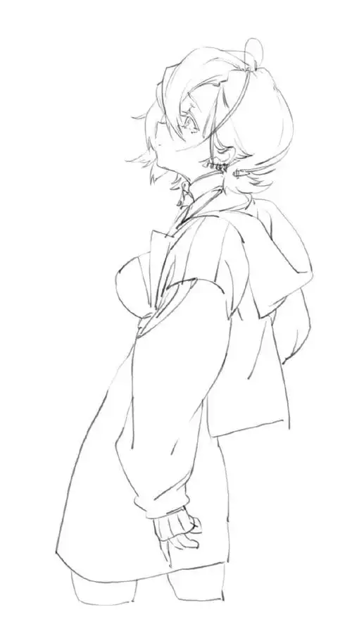 绘画参考##线稿