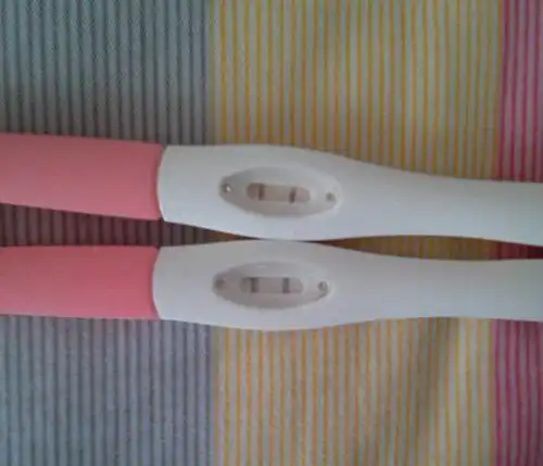 号用早早孕测出两条杠杠,请问是怀孕了吗?