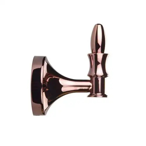 robe hook - rose gold brass (90353e)