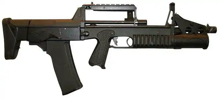 是9a-91的一个无托结构化后代,但不属于a-91紧凑型突击步枪的枪族