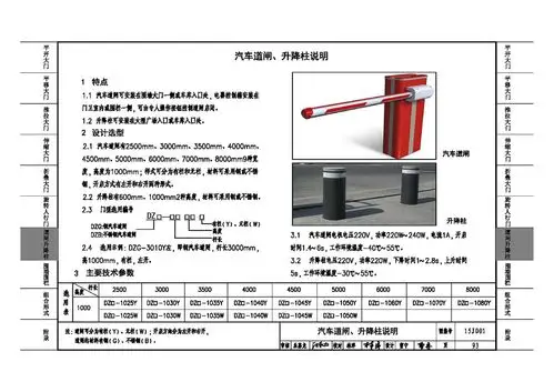 15j001:围墙大门-中国建筑标准设计网