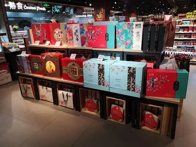 越秀店月饼陈列执行情况