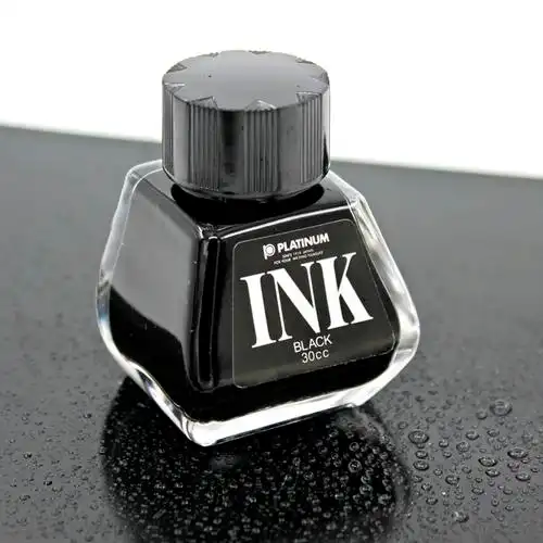 墨水黑色包邮钢笔碳素红色蓝黑30ml不堵笔日本笔用墨水