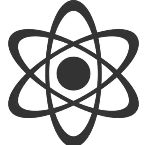 黑色科学标志免抠png透明素材