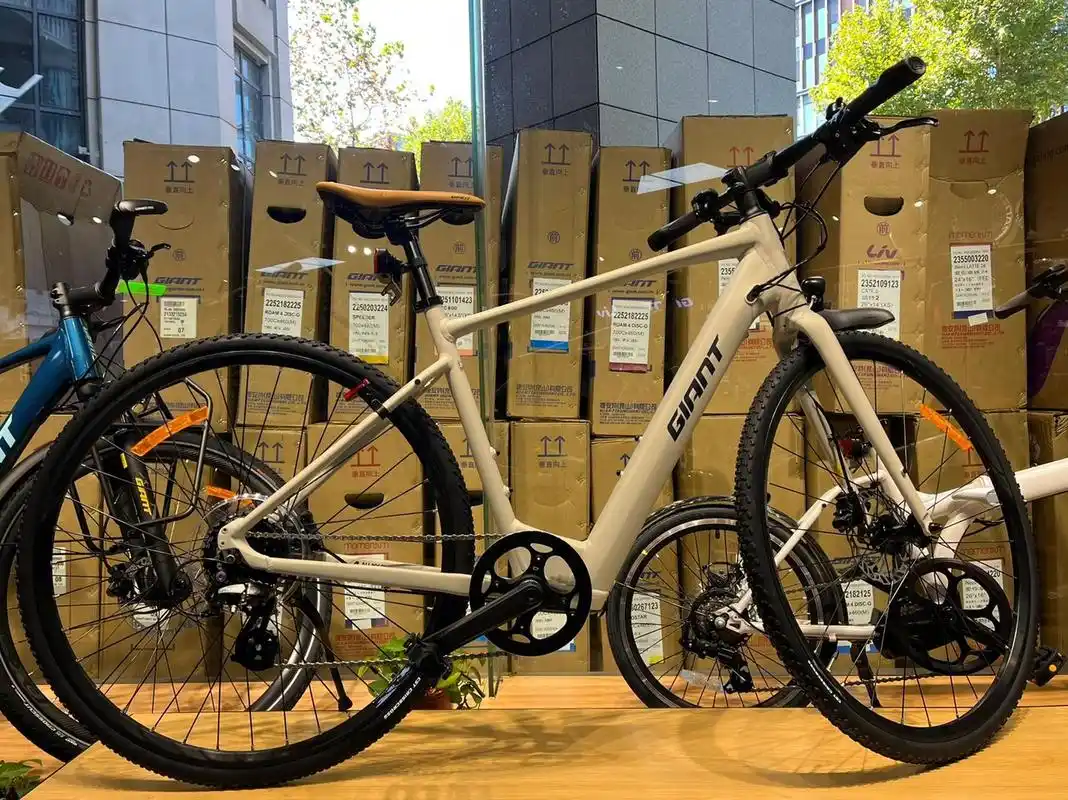 捷安特高颜值电助力自行车——fastroad  e  hi,这里是琪琪消烦员