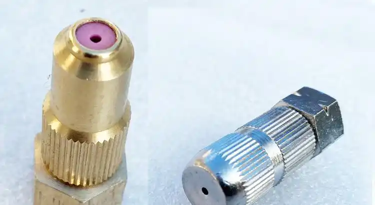 打药喷头农用电动喷雾器高压喷头园艺除尘加湿打药可调远近喷雾果树