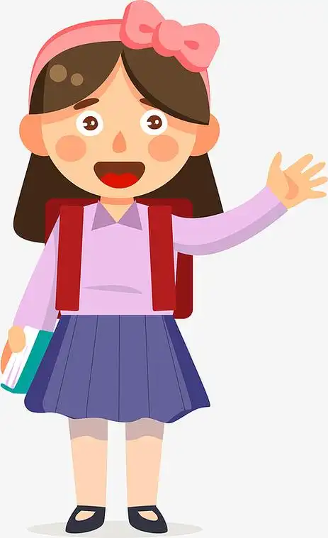卡通学生课堂人物插画(2197x3295)png精美讲课人物设计(4383x3756)ai