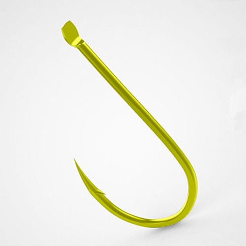 散装金色千又有刺钓鱼钩扁头伊势尼歪嘴钓鱼钩草鱼鲤鱼垂钓防锈