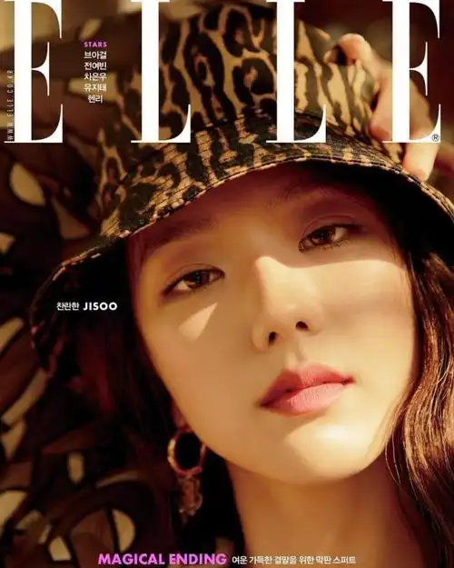 kimjisoo超话#金智秀长卷发封面#韩国女刊六大刊是vogue,elle,芭莎