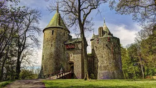 壁纸 英格兰,城堡,树木,草地 3840x2160 uhd 4k 高清壁纸, 图片, 照片