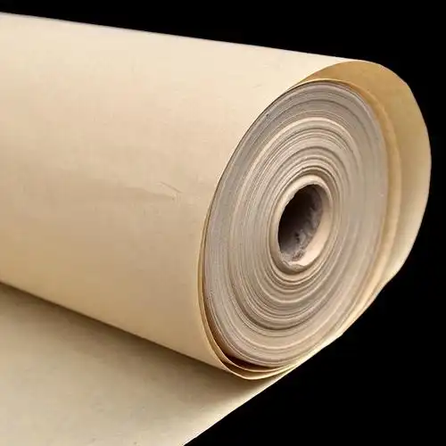 加厚仿古宣纸书画百米长卷小楷书法创作半生半熟书法国画纸