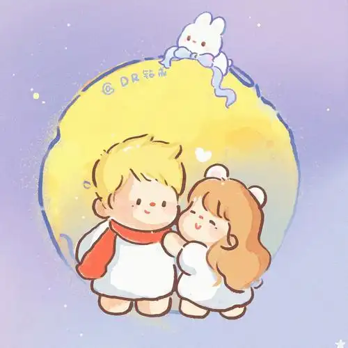 情头壁纸私奔到月球