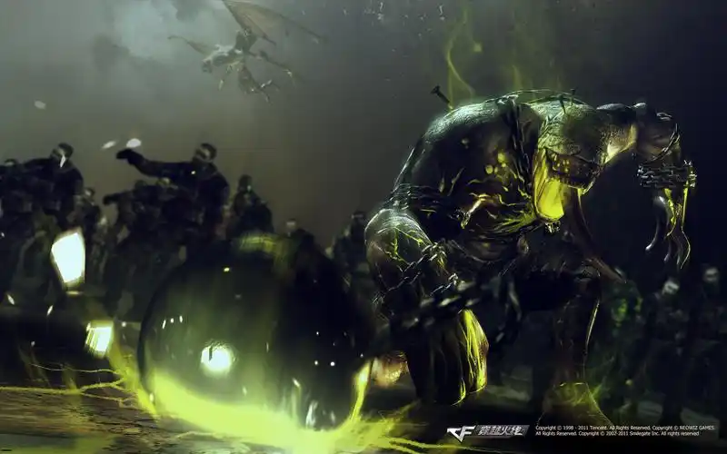 第一人称射击网游cf穿越火线高清人物桌面壁纸(一)_游戏壁纸_壁纸下载