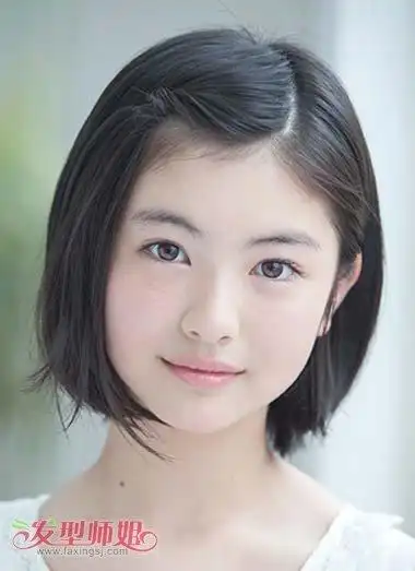 好看的学生发型 适合中学生的短发型