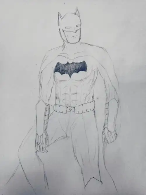 新52蝙蝠侠,练手