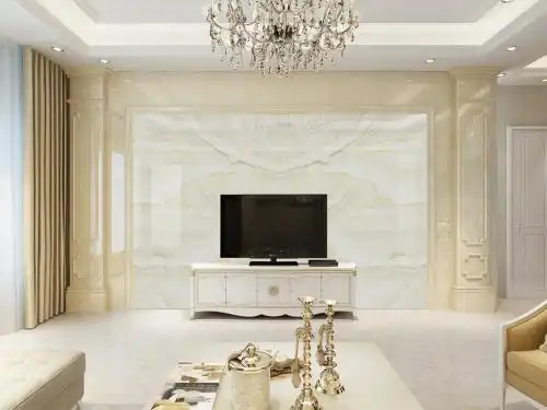 大理石电视墙选购推荐大理石电视墙施工