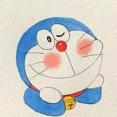 蓝胖子头像新款 卖萌的蓝胖子可爱头像