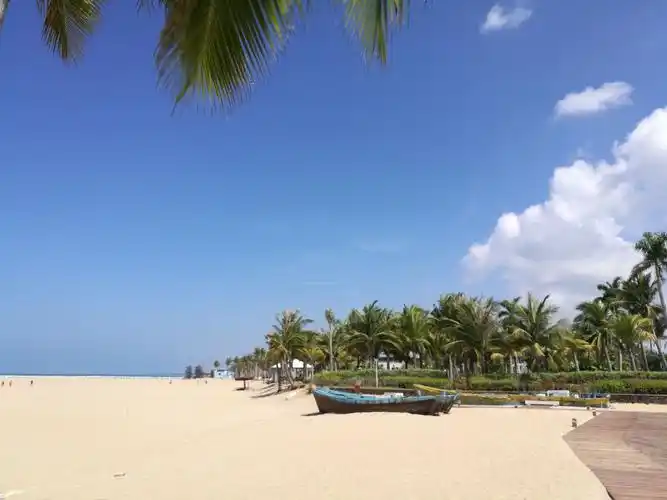 海南省乐东黎族自治县波波利海湾(龙栖湾)美景