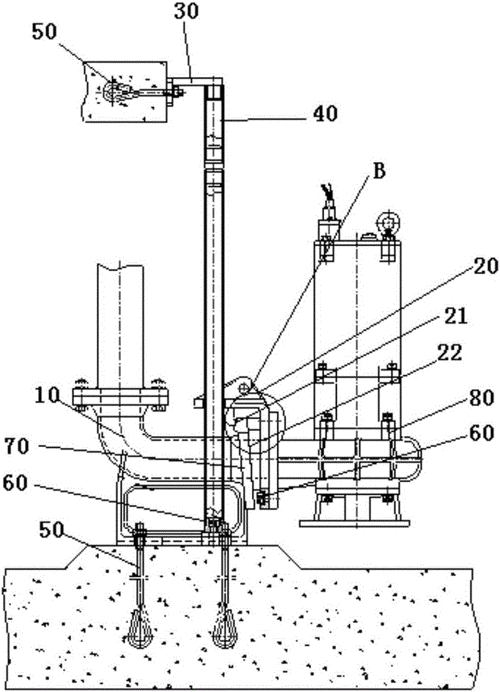 一种污水泵安装用耦合装置的制造方法